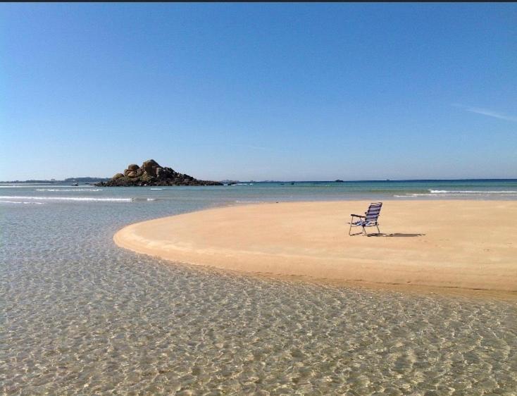 Apartamento Corrubedo Vistas Mar Y Playa Eksteriør bilde