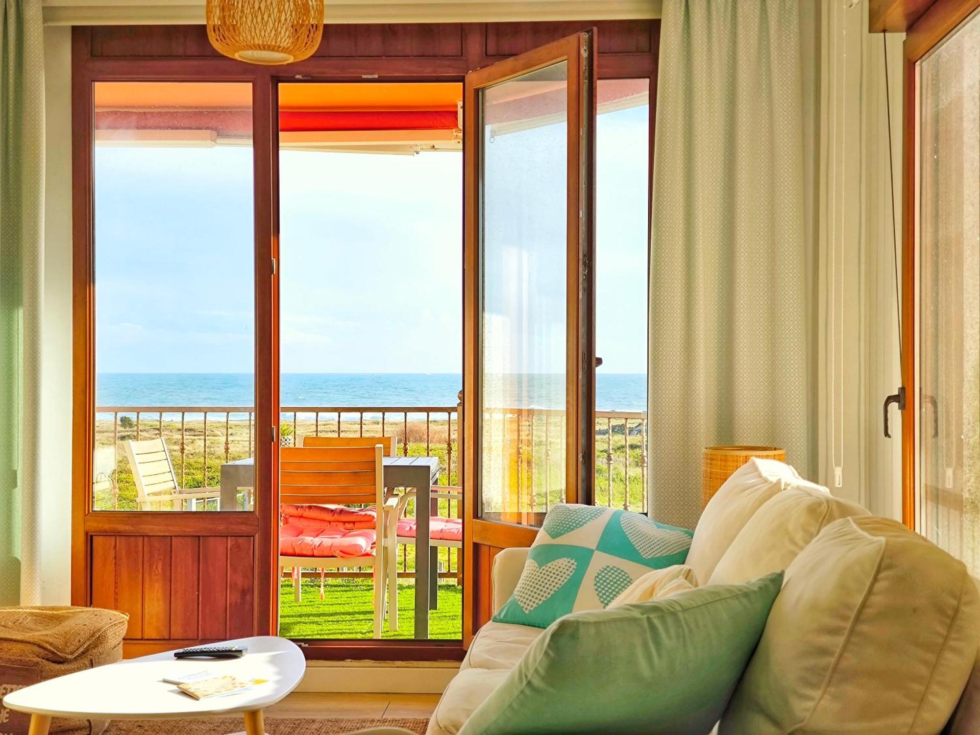 Apartamento Corrubedo Vistas Mar Y Playa Eksteriør bilde